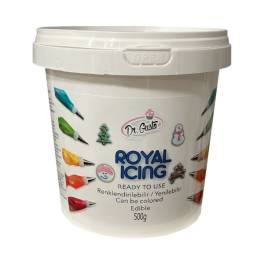 Mix Pudra Royal Icing Gata de Utilizat - 500 gr - Dr Gusto