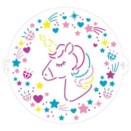 Sablon Unicorn 25 cm - Decora