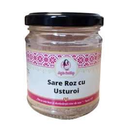 Sare roz cu usturoi 100% natural - 150g - Anyta Cooking