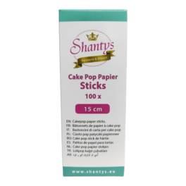 Set 100 buc Betisoare pentru Cake Pops - 15 cm - Shantys