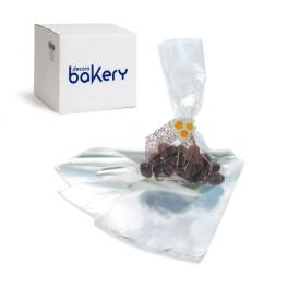 Set 100 de pungi transparente - 15x25 cm - Bakery