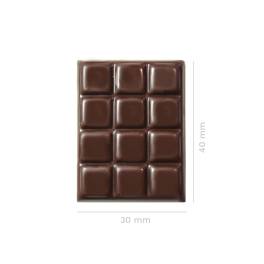 Set 105 Mini tablete deciocolata neagra -40X30MM-DeKora