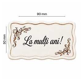  Set 120 buc decor compound - La multi ani - Dr Gusto