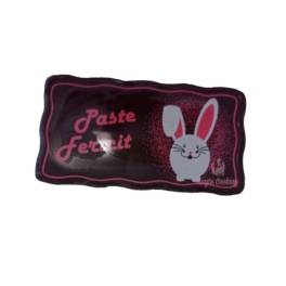 Set 120 buc placute din ciocolata neagra - Paste Fericit cu Iepure