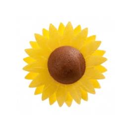 SET 150 FLORI DE FLOAREA SOARELUI DIN VAFA Ø 4,5 CM-Dekora