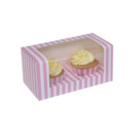 Set 2 buc Cutie pentru 2 Briose -CIRCUS PINK-House of Marie