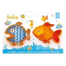 Set 2 Decupatoare din plastic Pestisori - Decora