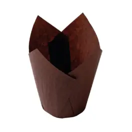 Set 24 forme de copt Briose/Muffin - Maro - Ø 50x100 mm - Decora