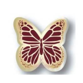  Set 288 buc decor din ciocolata - Fluturi maro - 45x43,5 mm (EXP: 2024-iulie)