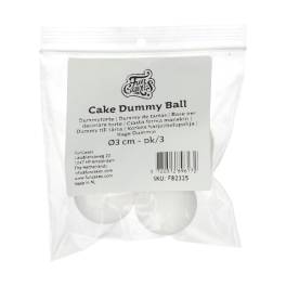 Set 3 Sfere din polistiren - 3 cm - FunCakes