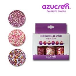 Set 3 Sprinkles -VESTIDO DE FIESTA / POSTDATA / VELVET - AzuCren