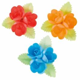 Set 30- Vafe Flori colorate-6,5x6,5cm-Dekora