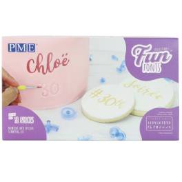 Set 31 Decupatoare Caractere speciale si cifre decorative-PME