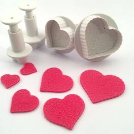 Set 4 Decupatoare Inimioare – Dekofee