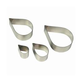 Set 4 Decupatoare Trandafir/Frunza - PME