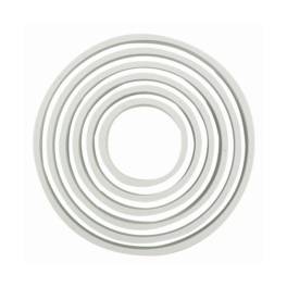 Set 6 Decupatoare din Pastic Rotunde - PME