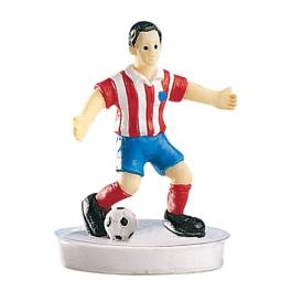 Set 6 Figurine necomestibila - Echipa de Fotbal - 5-5,5 CM -Dekora