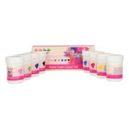 Set 8 buc Colorant alimentar- 8x30 GR- Funcakes