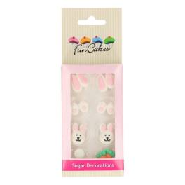 Set 8 buc Decoratiune din zahar - EASTER- FunCakes