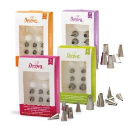 Set 8 buc Duiuri din otel inoxidabil-Flori si Frunze-Decora