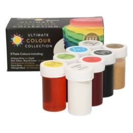 Set 8 bucati Colorant Pasta/Gel - Sugarfiar