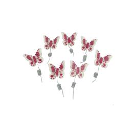  Set decor comestibil - „Fluturi de primăvară B", 7 buc - Anyta Cooking 