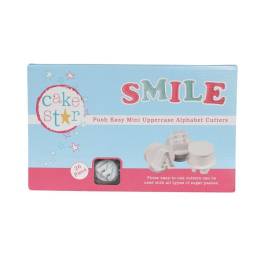 Set Decupatoare Litere Alfabet Majuscule – Cake Star