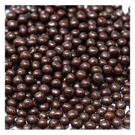 Sfere mici de cereale învelite în ciocolată neagră - 2 kg - Irca