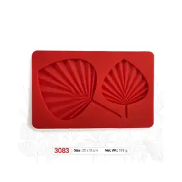 Mulaj din silicon Frunze - (M3083) - 25 x 13 cm - Anyta Cooking