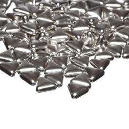 Silver Metallic Triangle din Ciocolata -100 g - Happy Sprinkles