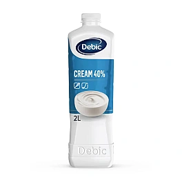 Smantana fara zahar pentru frisca si gatit 40% - 2 L - Debic