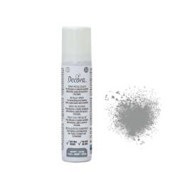 Spray alimentar pentru luciu-Argintiu-75 ml-Decora