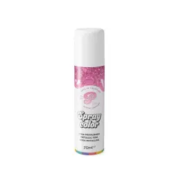Spray Metalizat Roz / Rosa - 75 ml.- Pastry Colours