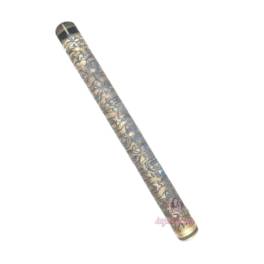 Sucitor din acryl cu model - 32 cm - Fluturi si flori