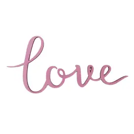 Topper Tort MDF - LOVE Roz - 15 cm