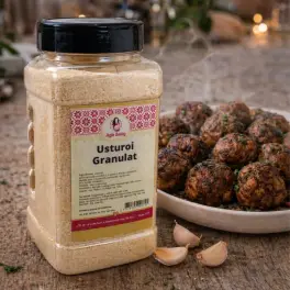 Usturoi granulat 600g -  Condiment PREMIUM – 100% Natural - Anyta Cooking