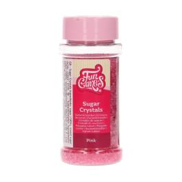 Zahar colorat - CRYSTALS PINK - 80 G- Funcakes