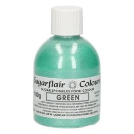 Zahar Fin Sclipicios -100 GR – GREEN– Sugarflair