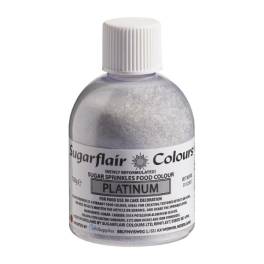 Zahar Fin Sclipicios -100 GR – PLATINIUM/PLATINA – Sugarflair