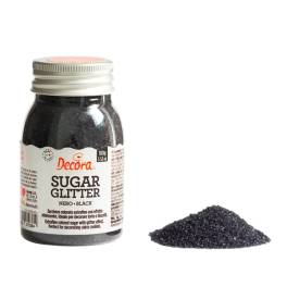 Zahar Fin Sclipicios- NEGRU - 100 gr- Decora