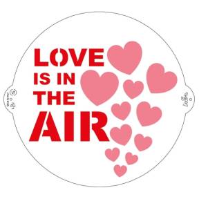 Șablon - Love is in the air- 25 cm - Decora - Anyta Cooking