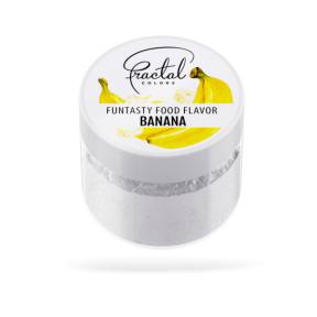 Aromă alimentară pudră incoloră - Funtasty BANANA/ BANANA - 30 g- Fractal
