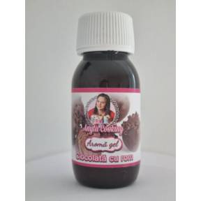 Aroma Gel - CIOCOLATA CU ROM - 60 ml - Anyta Cooking