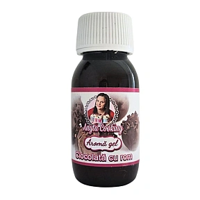Aroma Gel - CIOCOLATA CU ROM - 60 ml - Anyta Cooking