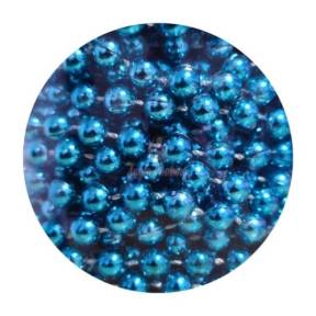Banda Strass pentru torturi - Perle - Albastru - 10 m lungime