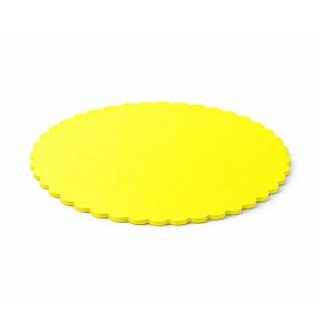 Disc Tort rotund Extra Tare 3mm gros - GALBEN - Ø 20 cm - Anyta Cooking