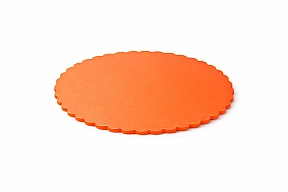 Disc Tort rotund Extra Tare 3mm gros - PORTOCALIU - Ø 35 cm - Anyta Cooking