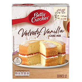 Mix pentru prăjitură catifelată cu vanilie - 425 g - Betty Crocker