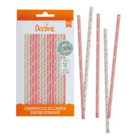Betisoare / Pai din Hartie, 80 bucati - Decora - Anyta Cooking