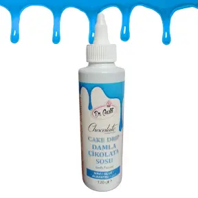 Glazura de ciocolata - Cake Drip - ALBASTRU - 120g - Dr Gusto